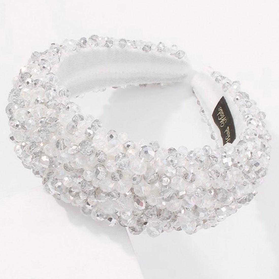 Crystal Tiara Headband - POLICY Handbags - policyhandbags.com