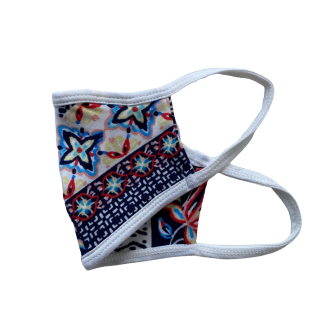 Talavera Tile Mask - POLICY Handbags - policyhandbags.com