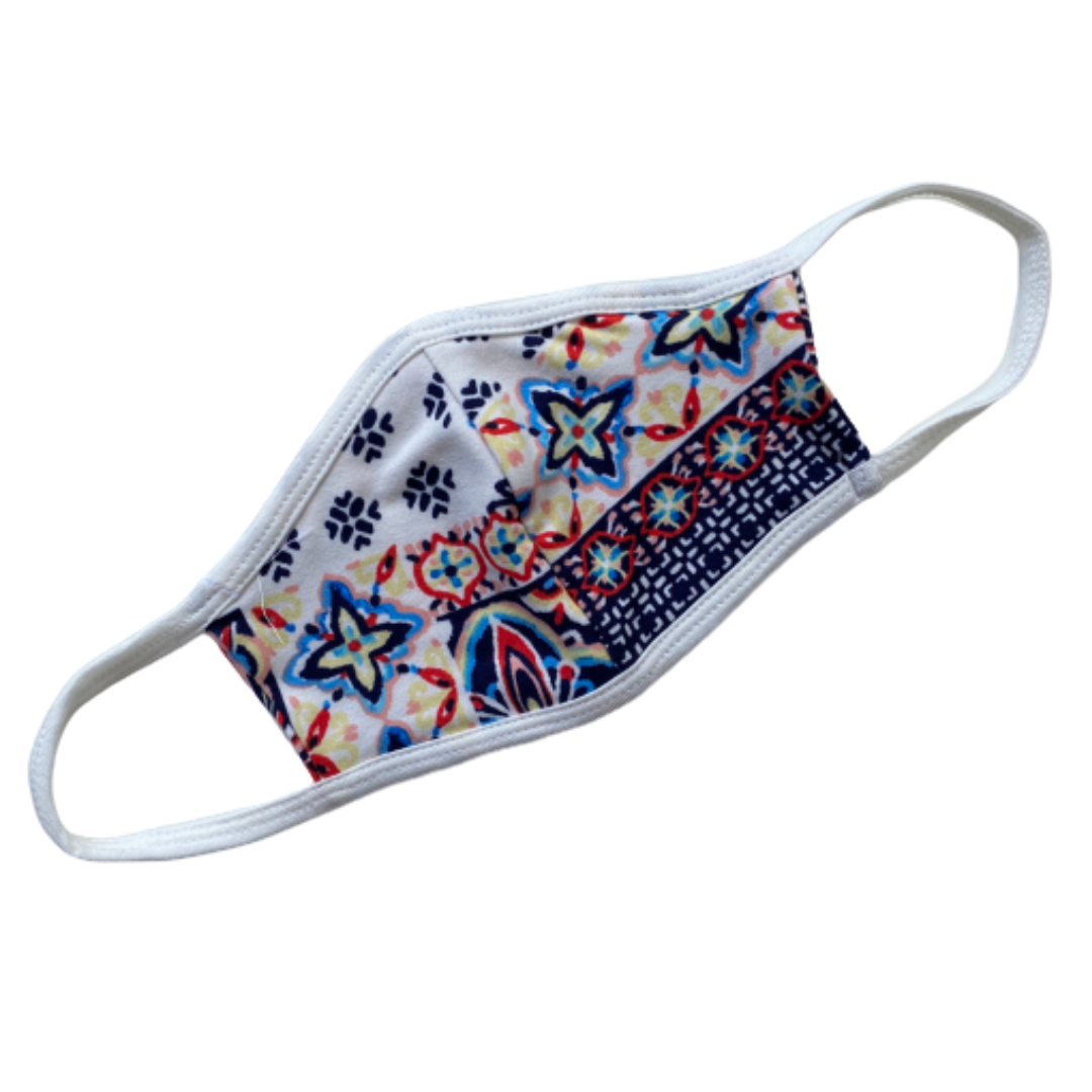 Talavera Tile Mask - POLICY Handbags - policyhandbags.com