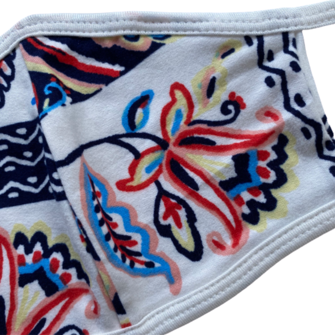 Talavera Tile Mask - POLICY Handbags - policyhandbags.com