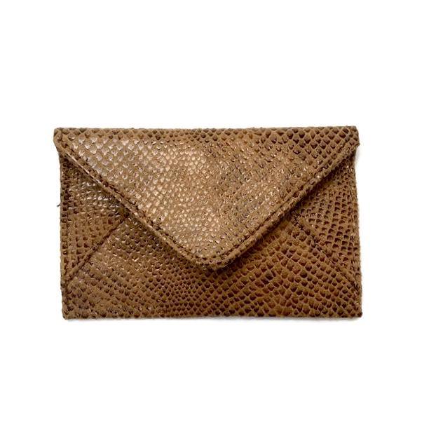 The Heather Holder | Sahara Snake - POLICY Handbags - policyhandbags.com