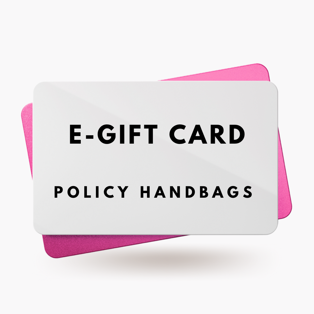 Gift Card $10-$200 - POLICY Handbags - policyhandbags.com