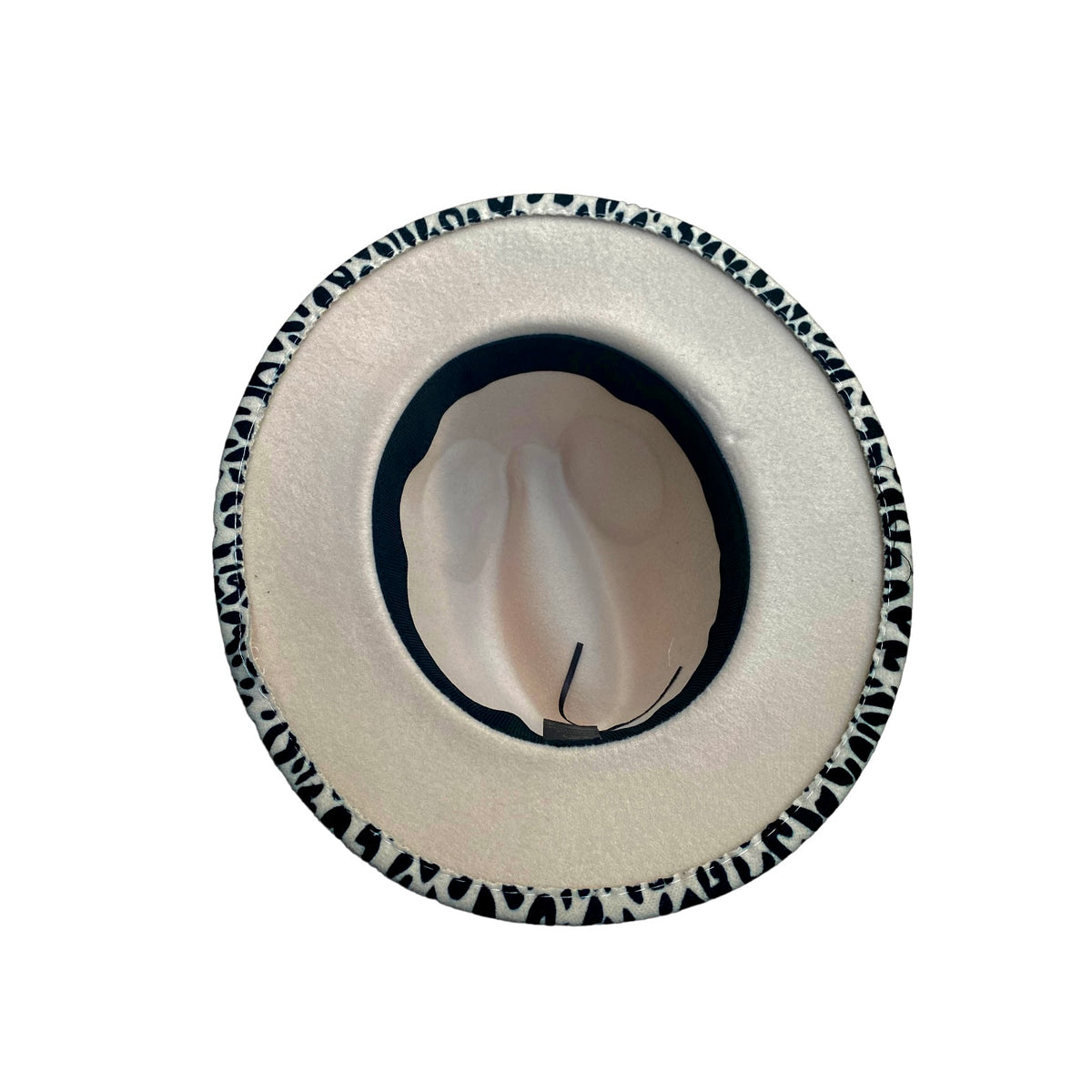 Snow Leopard Fedora Hat