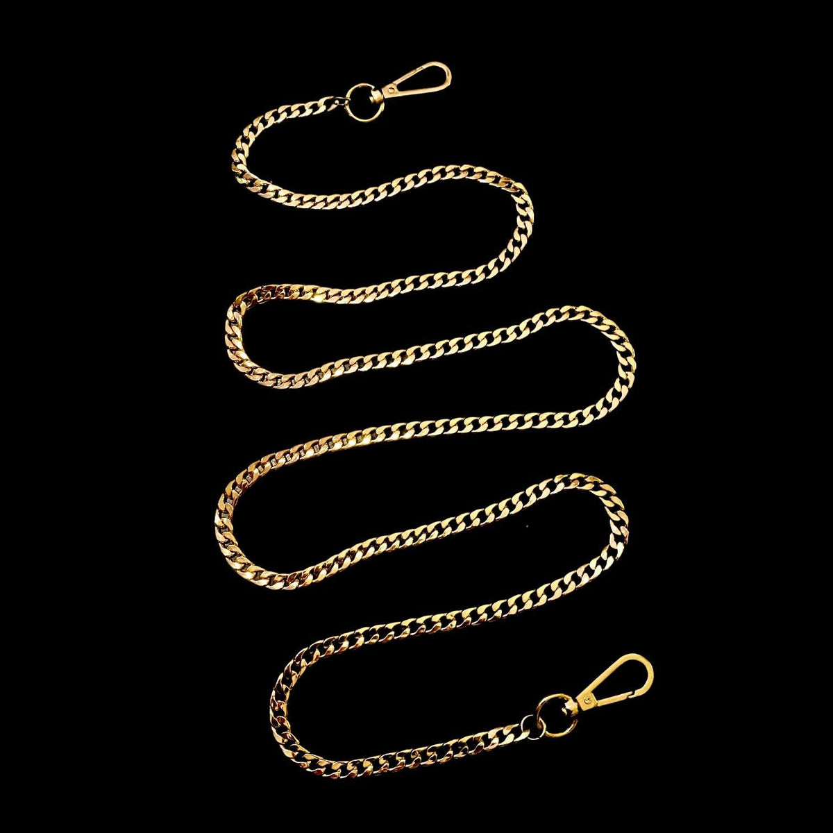 Cuban Link Long Chain Strap - POLICY Handbags - policyhandbags.com