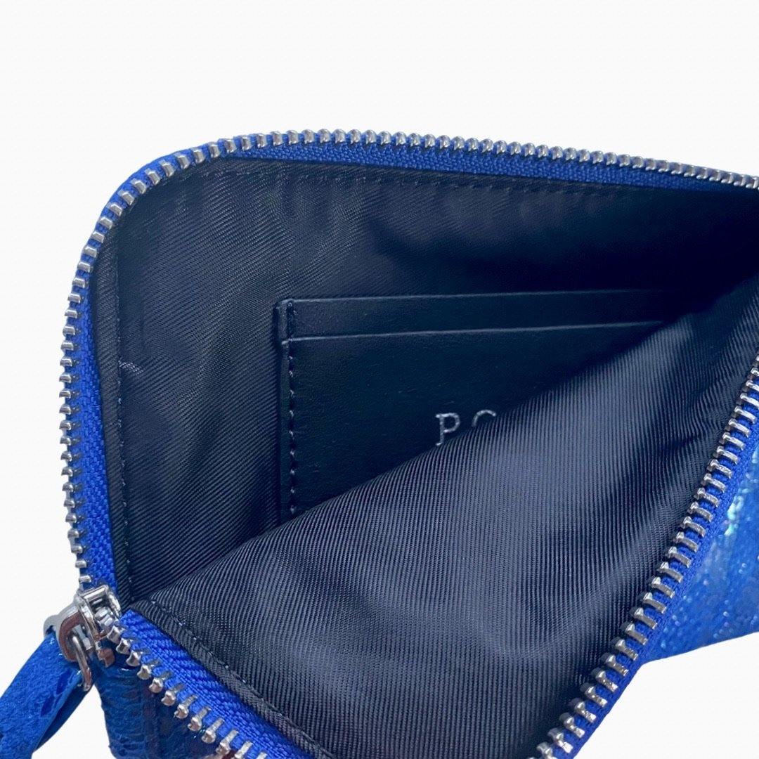 The Roo Pouch | Electric Blue - POLICY Handbags - policyhandbags.com