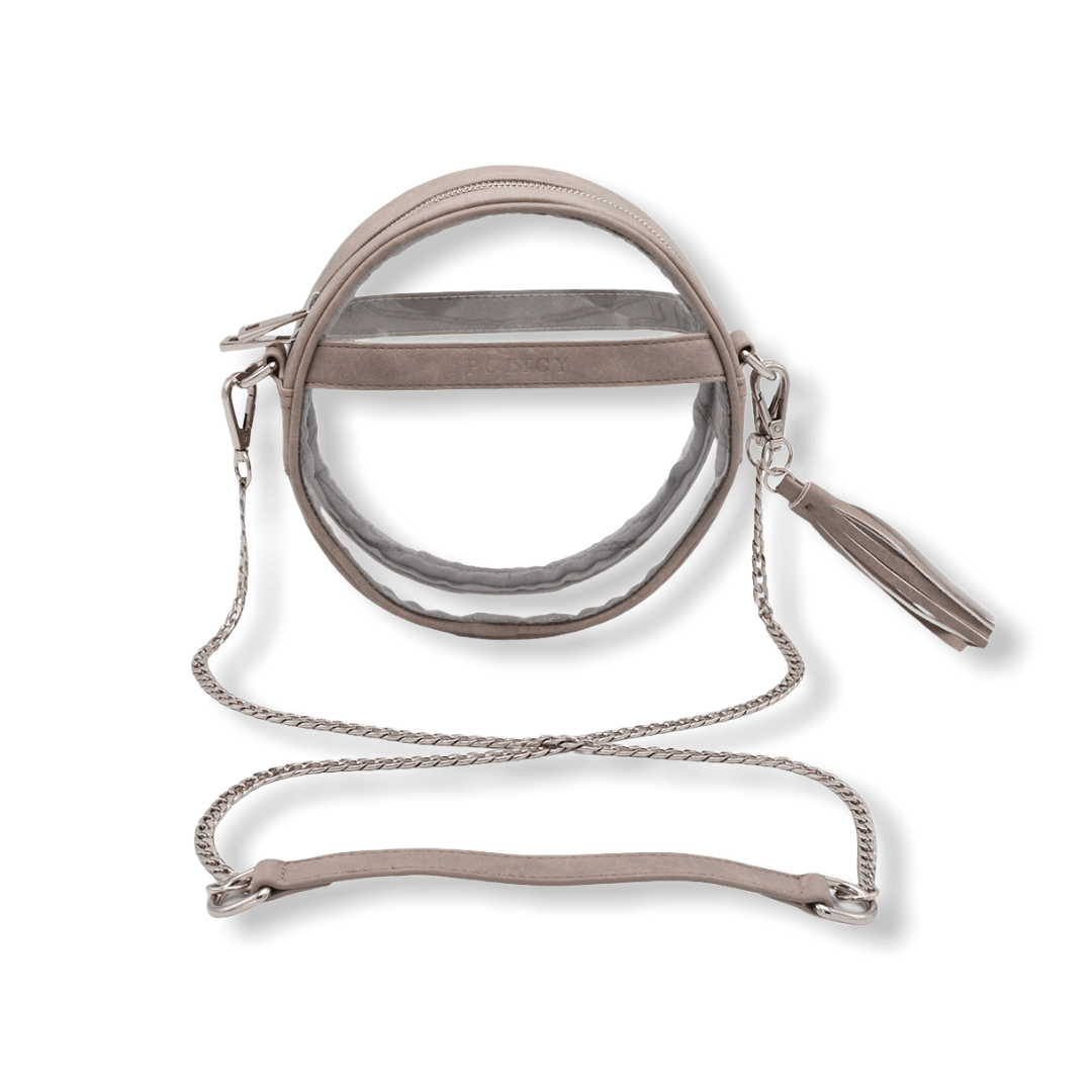 The Bare Roundie | River Rock - POLICY Handbags - policyhandbags.com