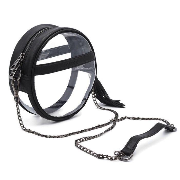 The Bare Roundie | Vintage Black - POLICY Handbags - policyhandbags.com