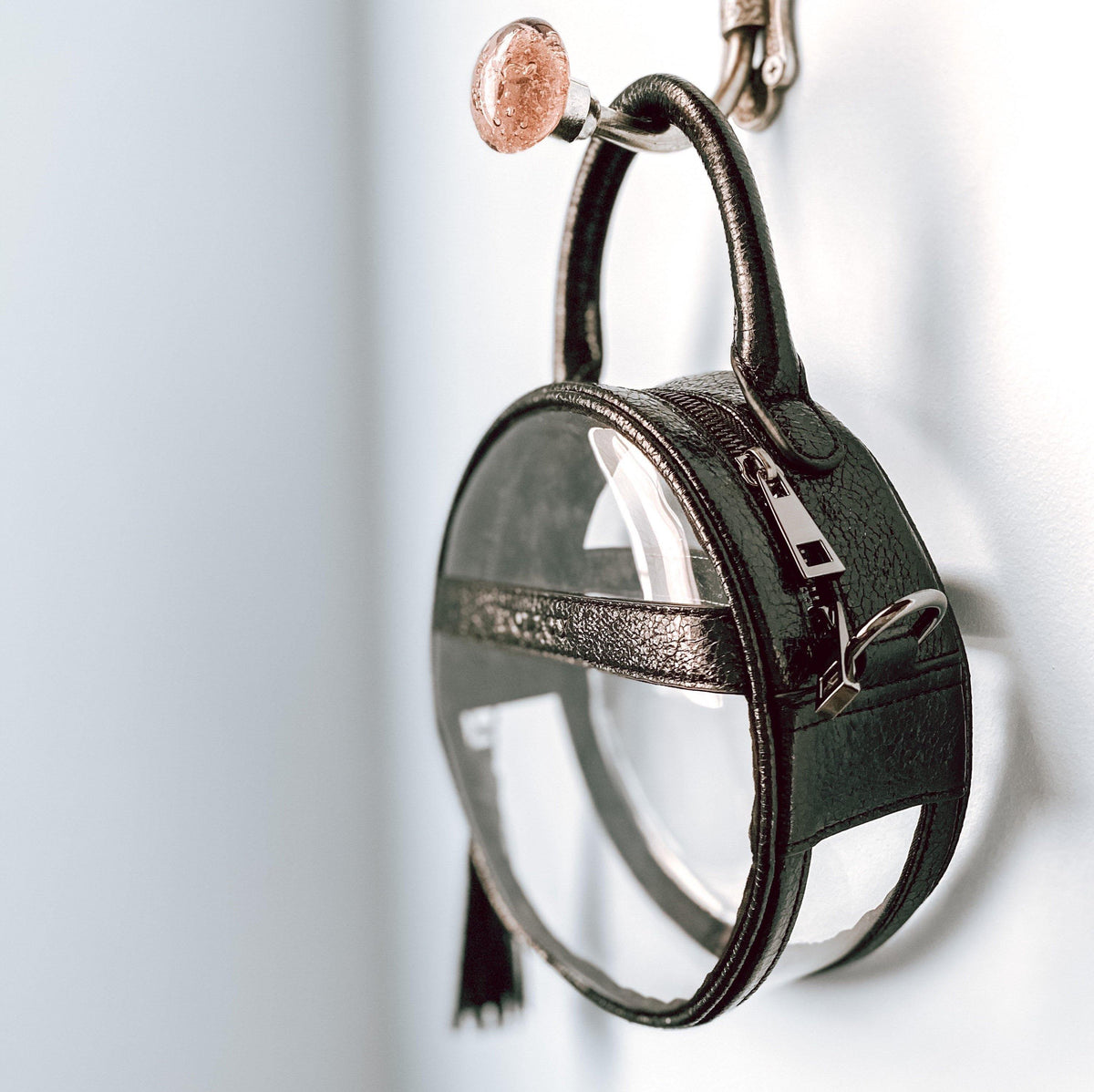 The Roundie Halo | Black Ice - POLICY Handbags - policyhandbags.com