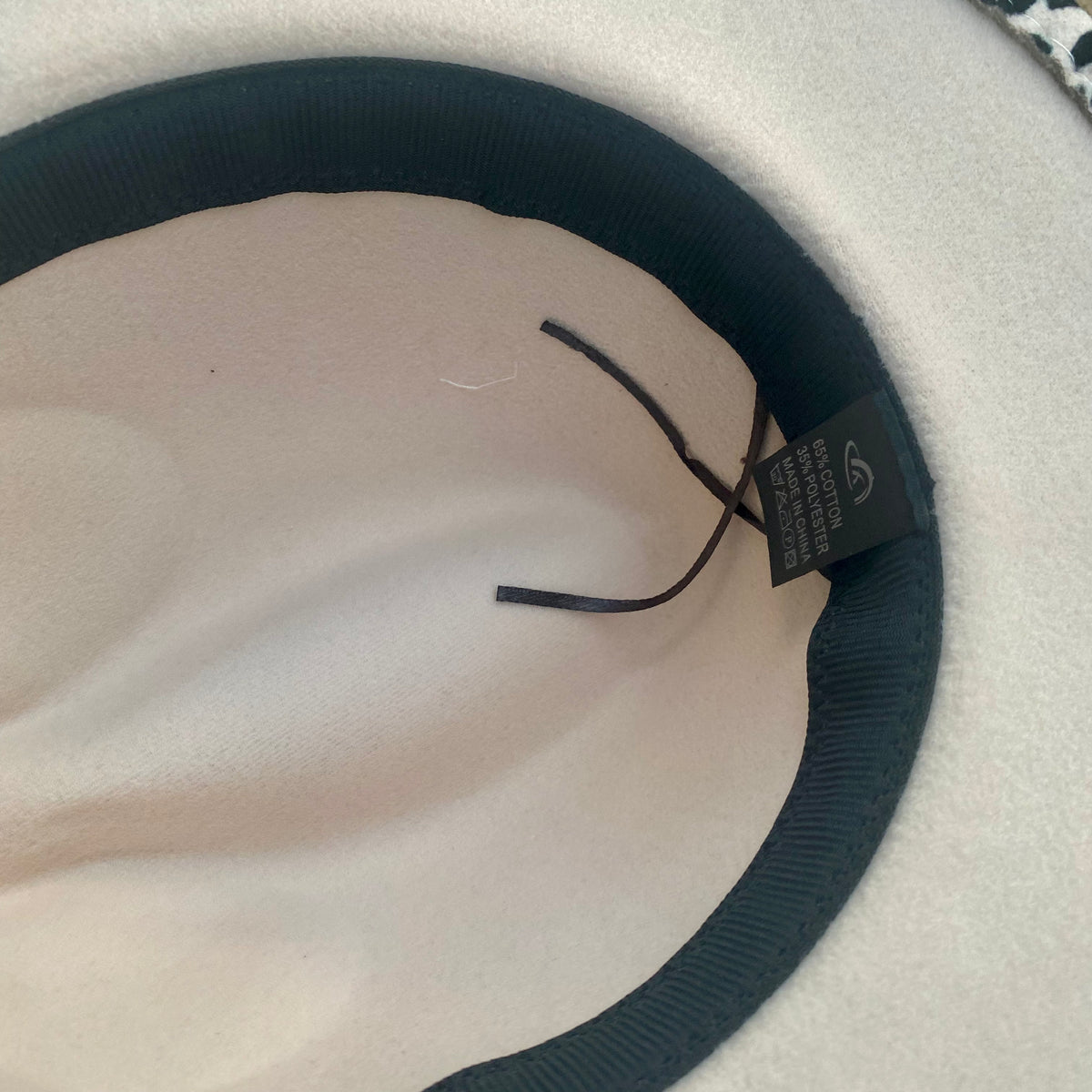 Snow Leopard Fedora Hat