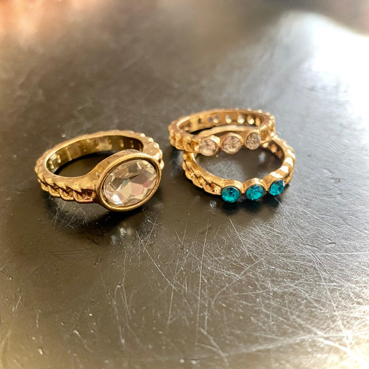 3 Ring Set - POLICY Handbags - policyhandbags.com