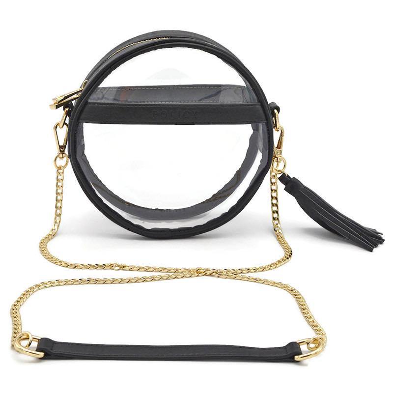 The Bare Roundie | Vintage Black - POLICY Handbags - policyhandbags.com