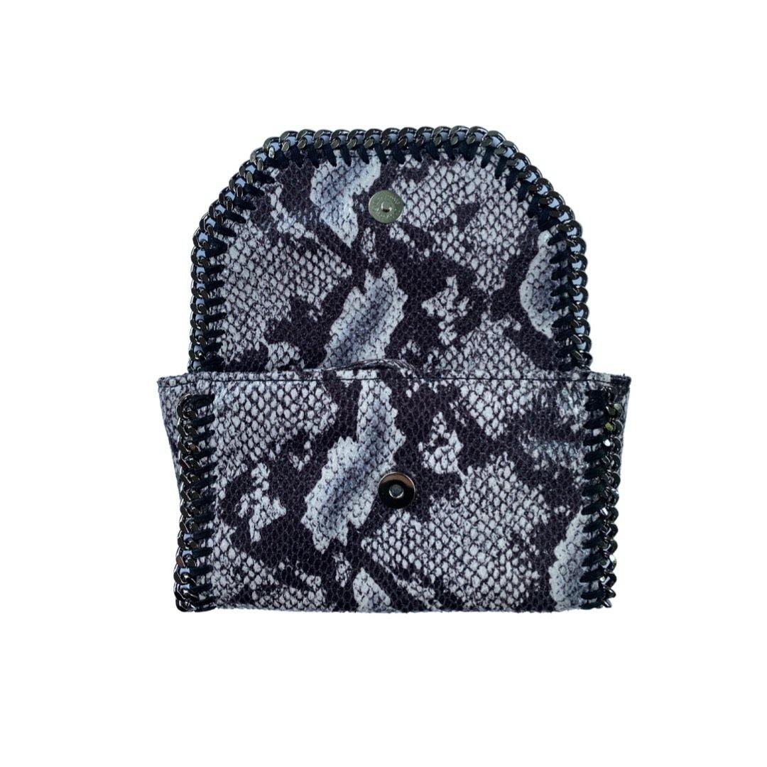 Mama Moto Clutch | Snake - POLICY Handbags - policyhandbags.com