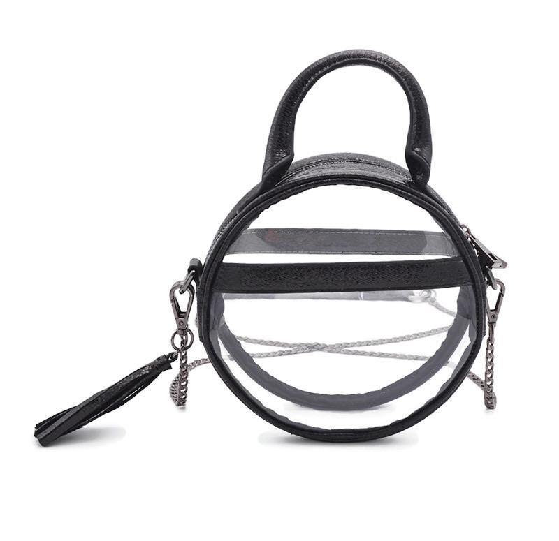 The Roundie Halo | Black Ice - POLICY Handbags - policyhandbags.com