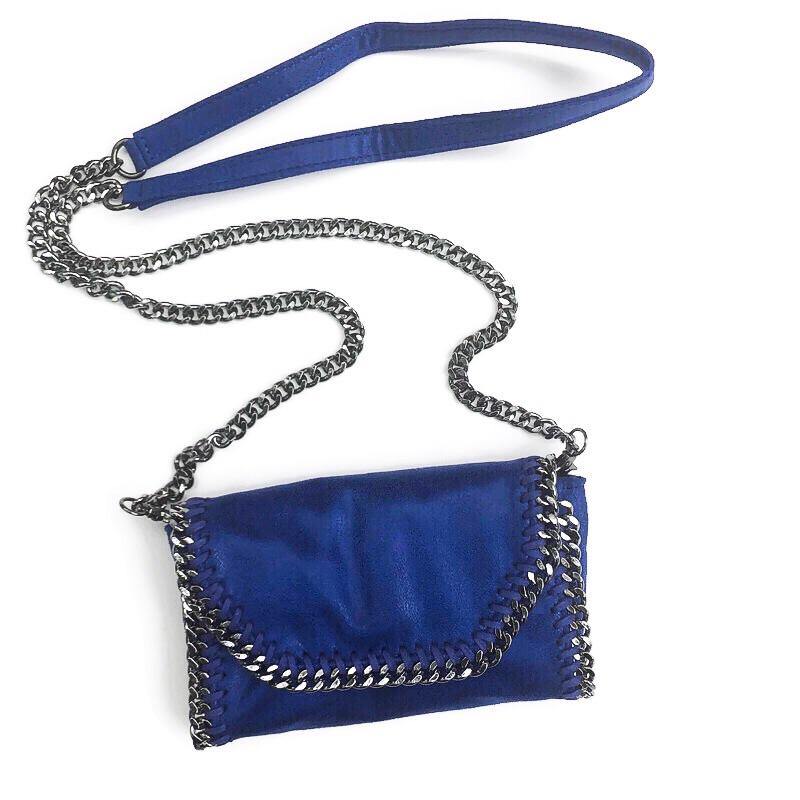 Mama Moto Clutch | Bold Blueberry - POLICY Handbags - policyhandbags.com