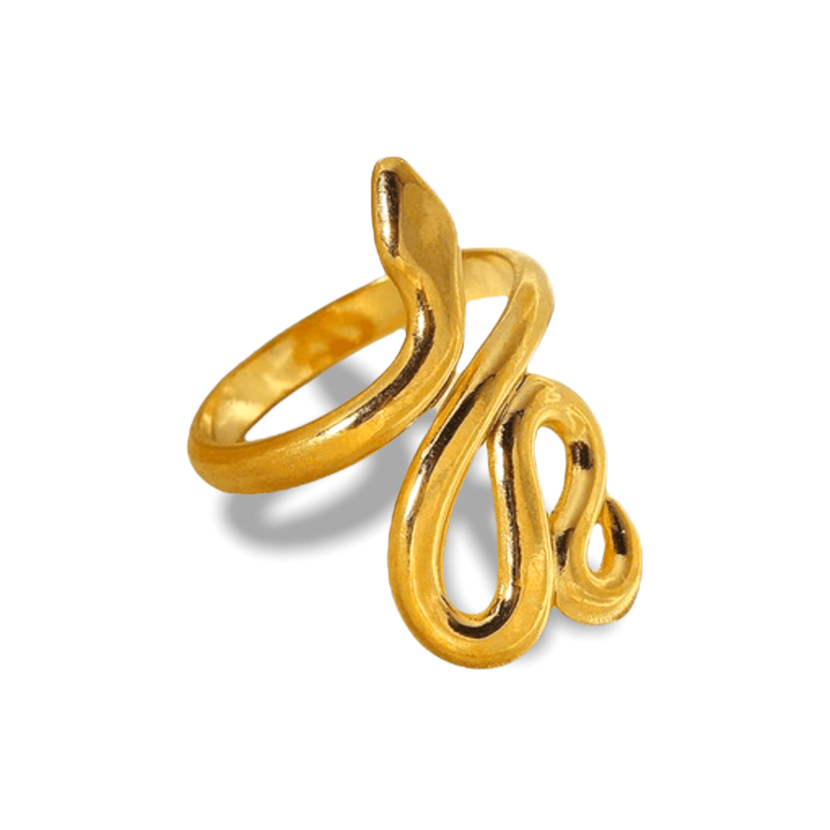 18K Snake Ring - POLICY Handbags - policyhandbags.com