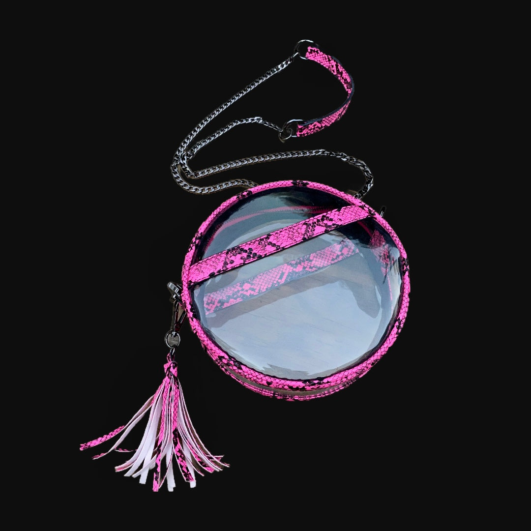 The Bare Roundie | Pink Python