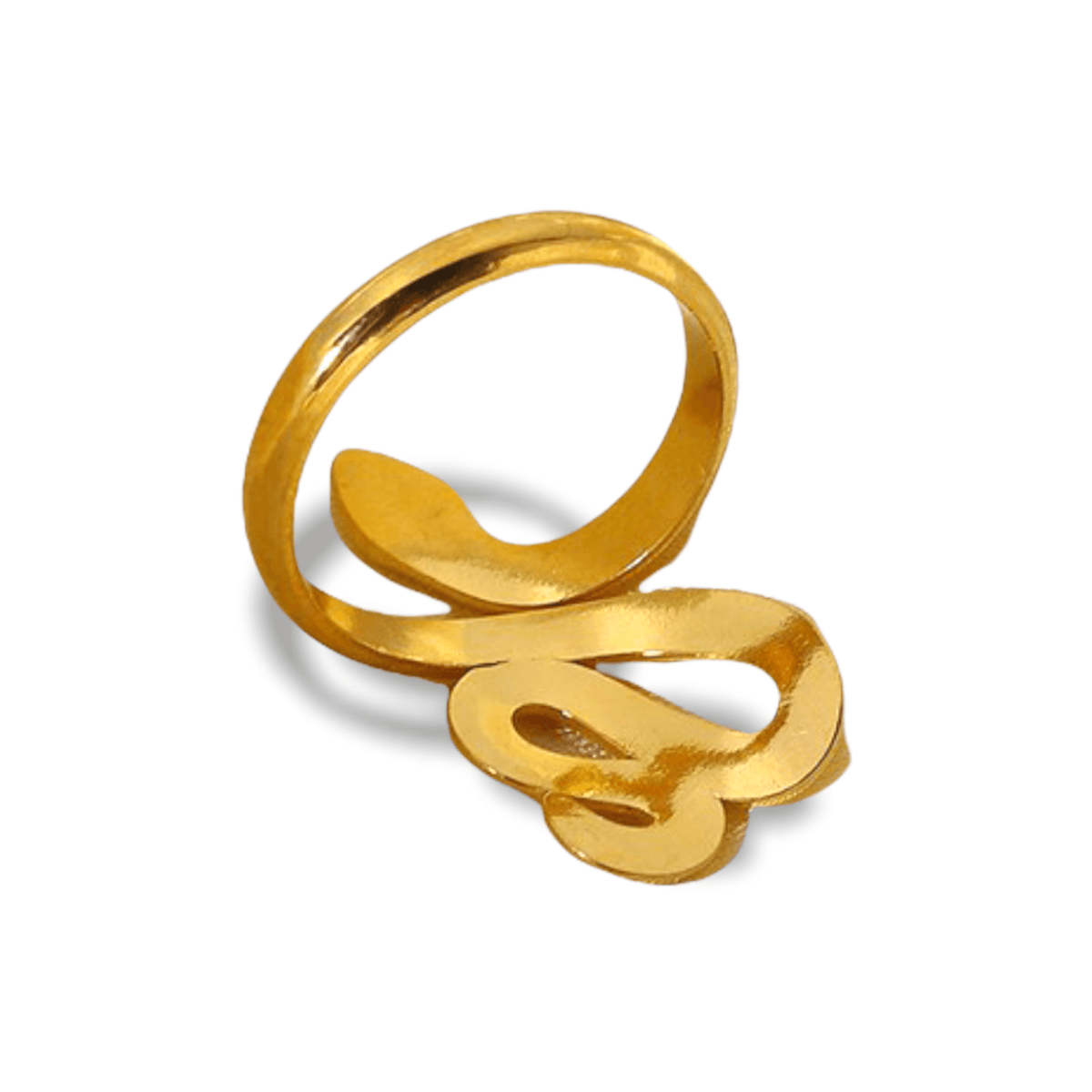 18K Snake Ring - POLICY Handbags - policyhandbags.com