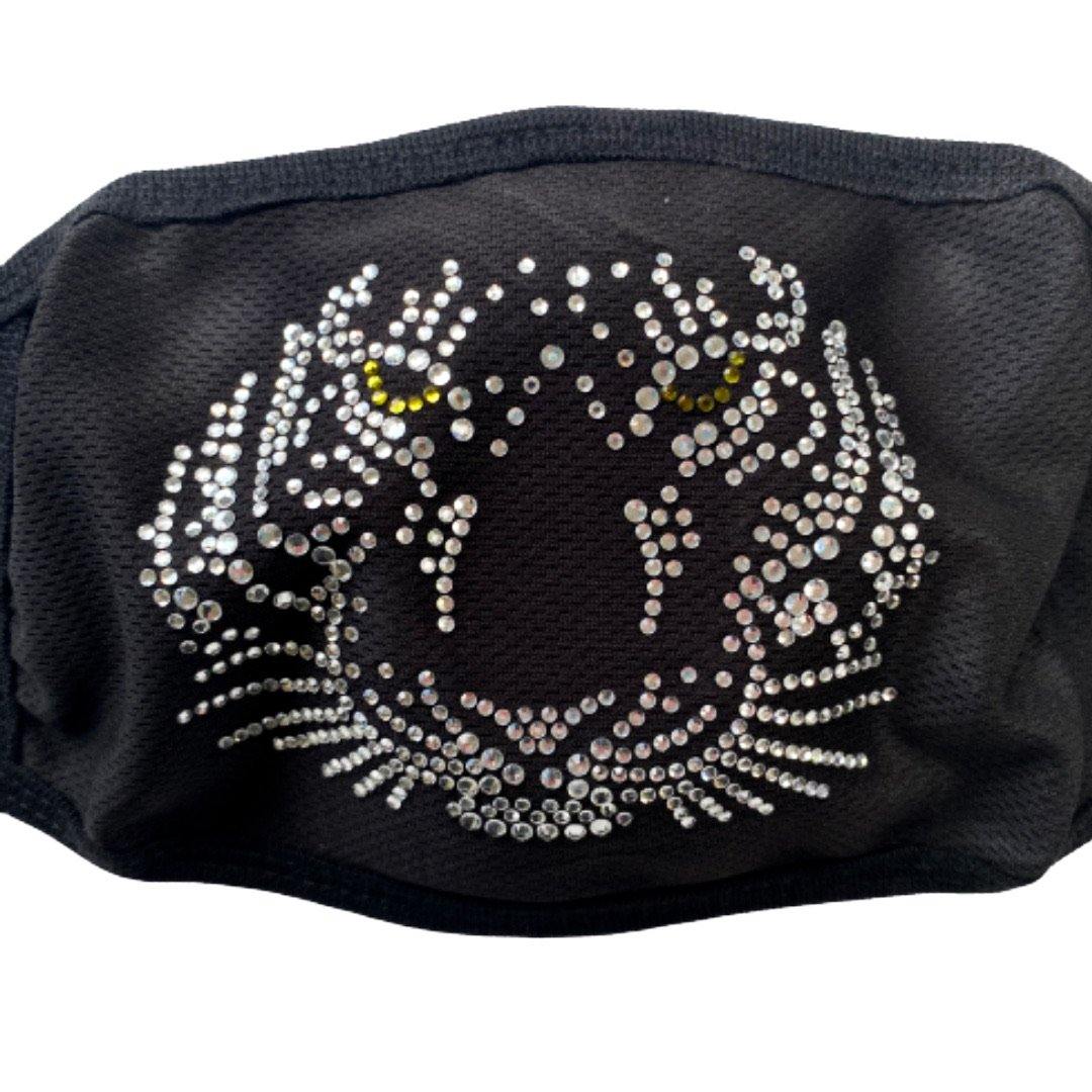 Jeweled Tiger Mask - POLICY Handbags - policyhandbags.com