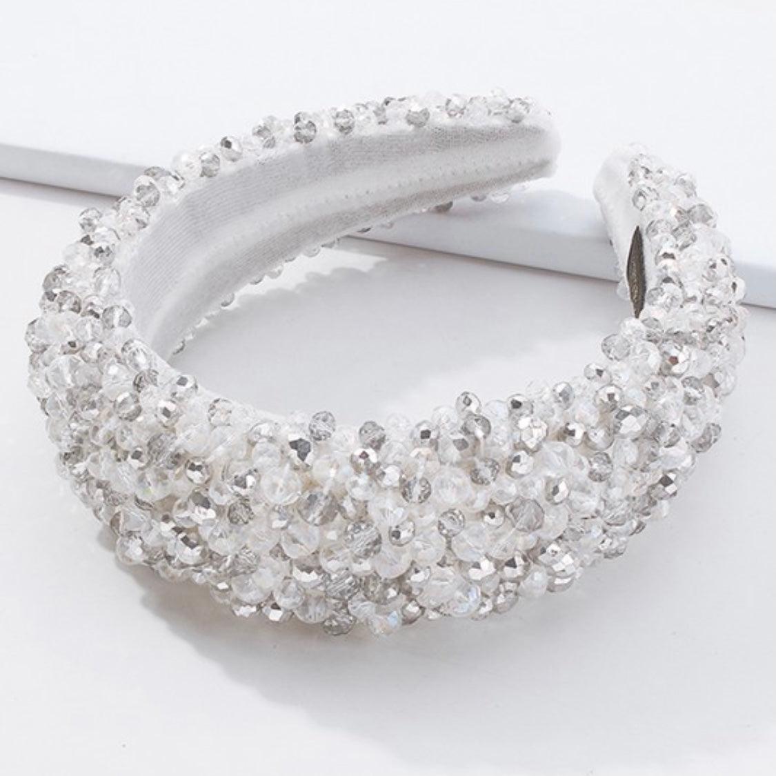 Crystal Tiara Headband - POLICY Handbags - policyhandbags.com