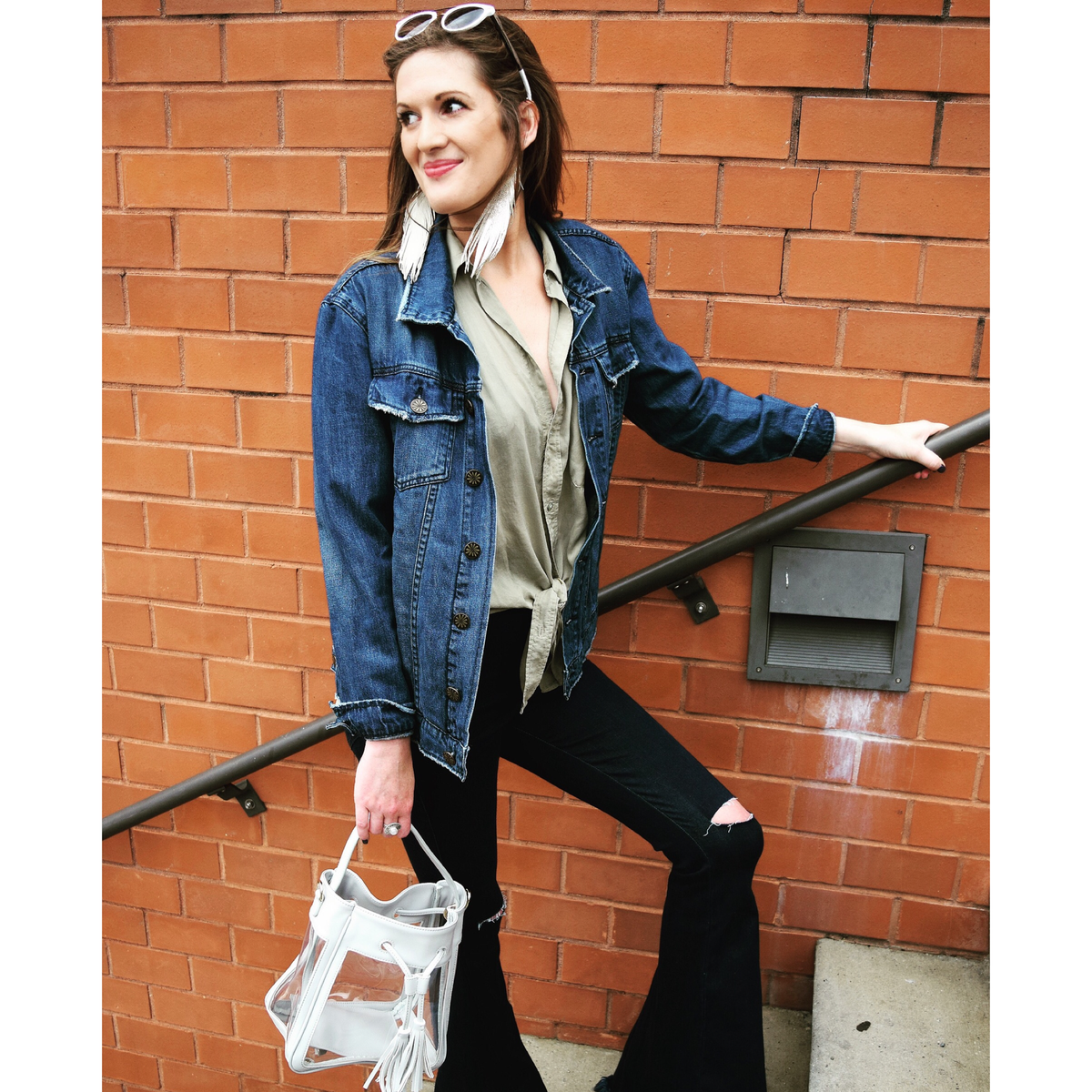 The Bare Bucket | Elephant Gray - POLICY Handbags - policyhandbags.com