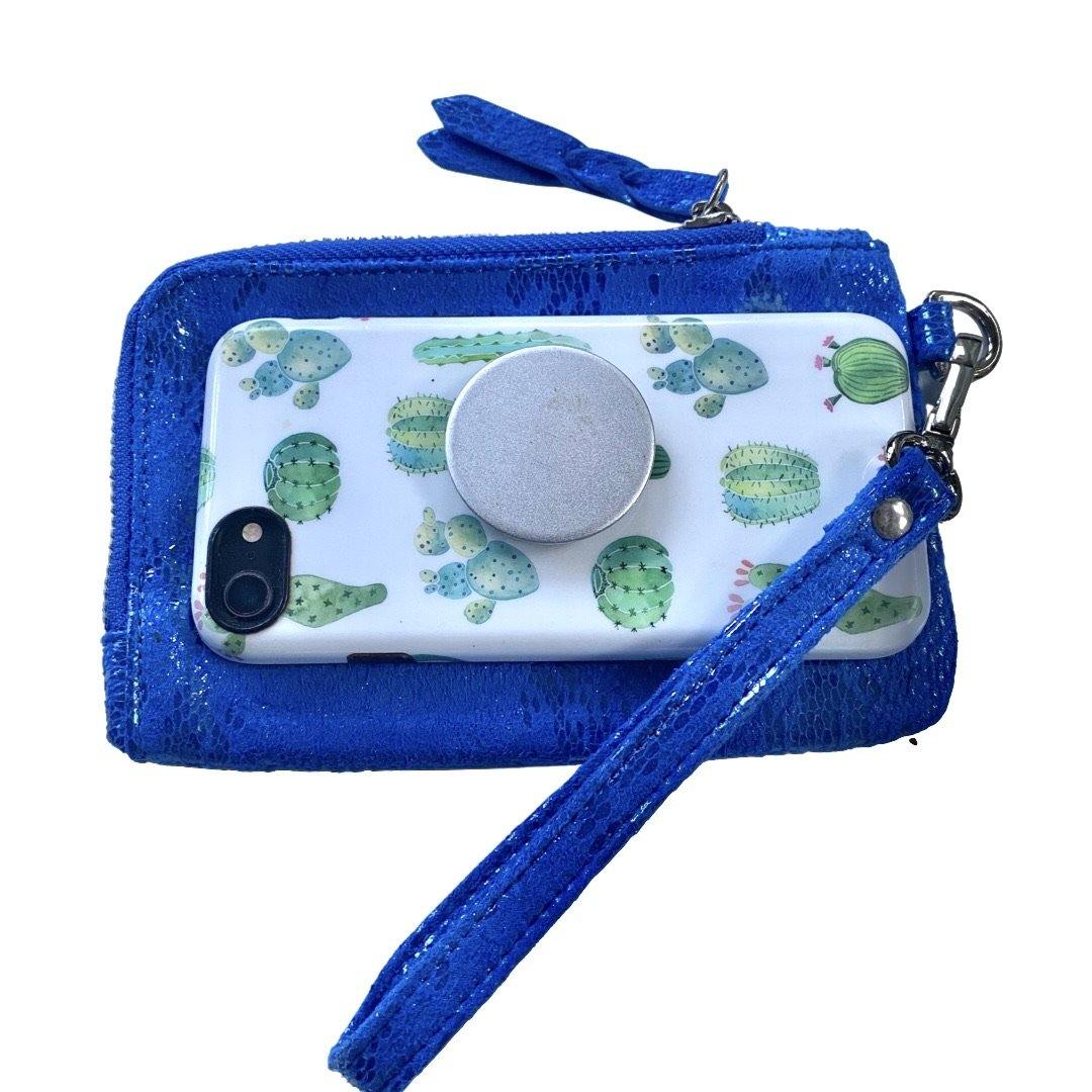 The Roo Pouch | Electric Blue - POLICY Handbags - policyhandbags.com