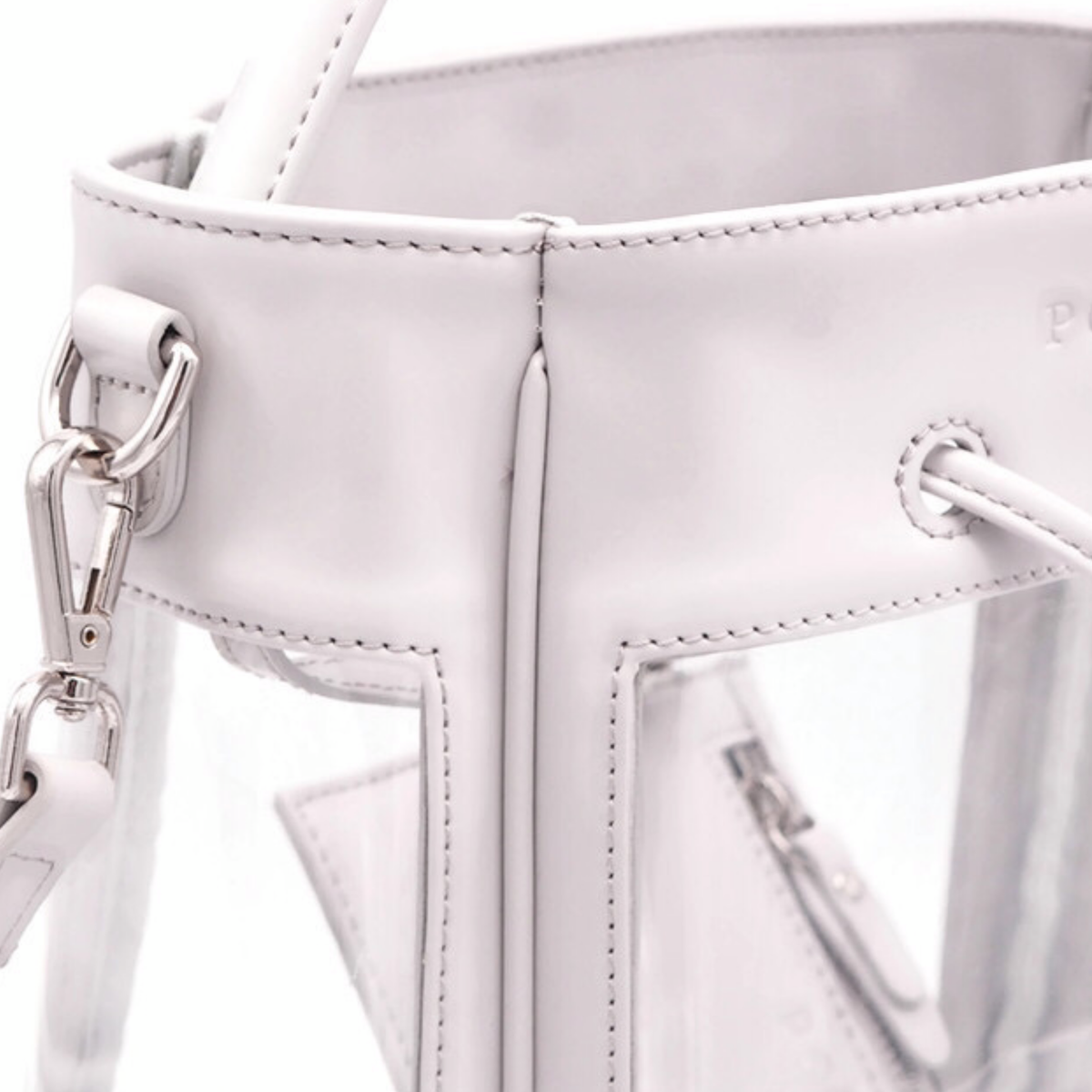 The Bare Bucket | Elephant Gray - POLICY Handbags - policyhandbags.com