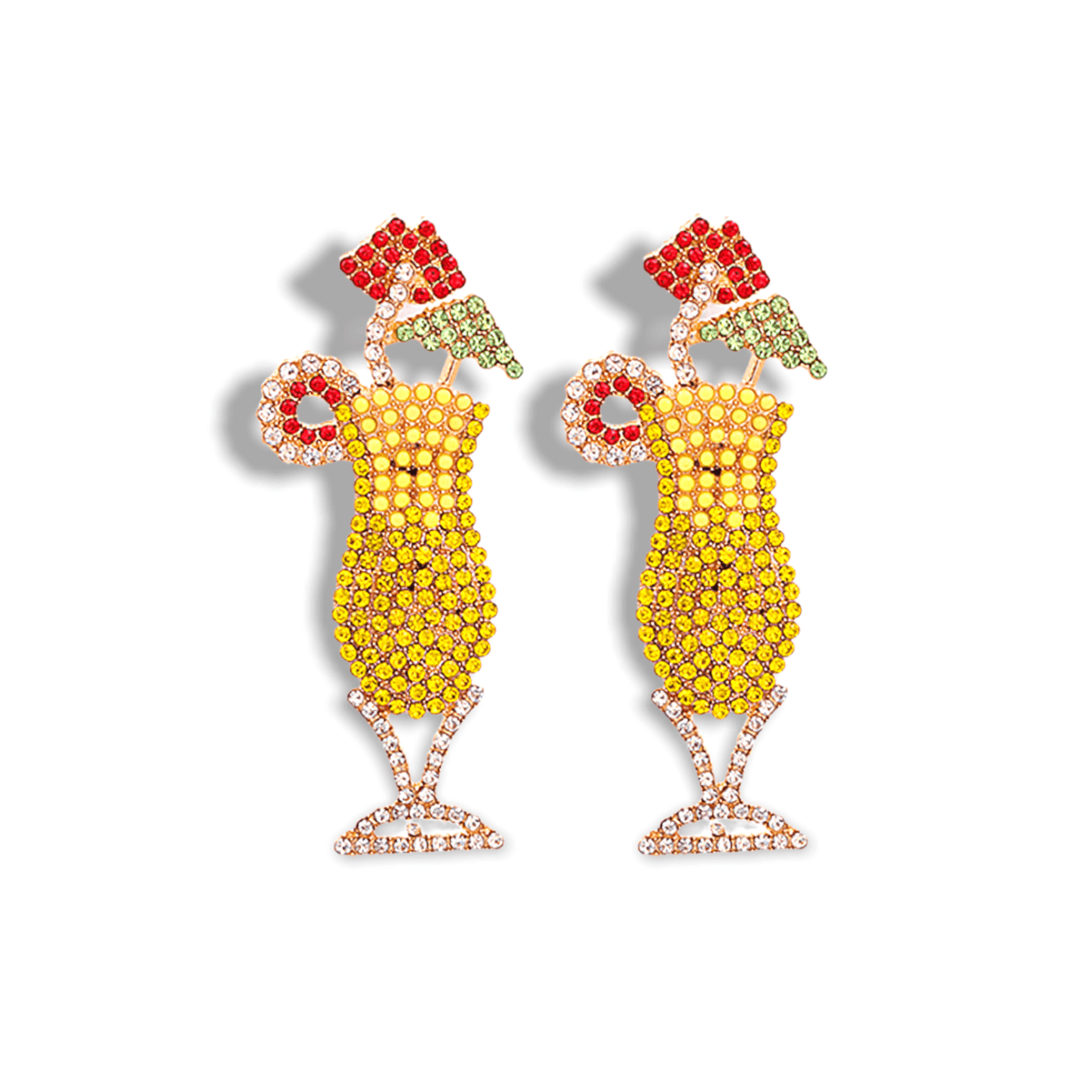 Crystal Cocktail Earring - POLICY Handbags - policyhandbags.com