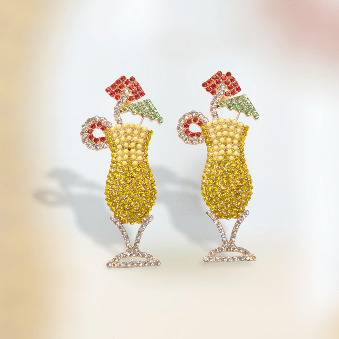 Cocktails Earring - POLICY Handbags - policyhandbags.com