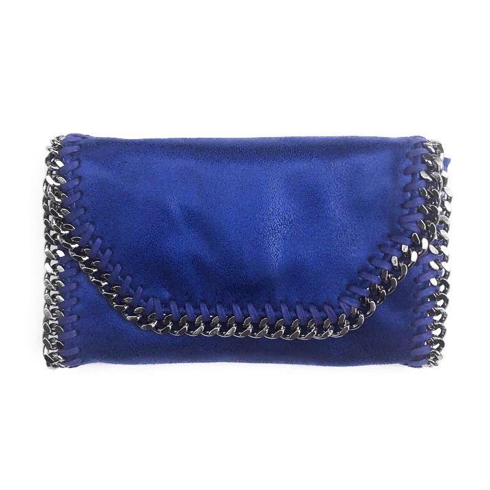 Mama Moto Clutch | Bold Blueberry - POLICY Handbags - policyhandbags.com