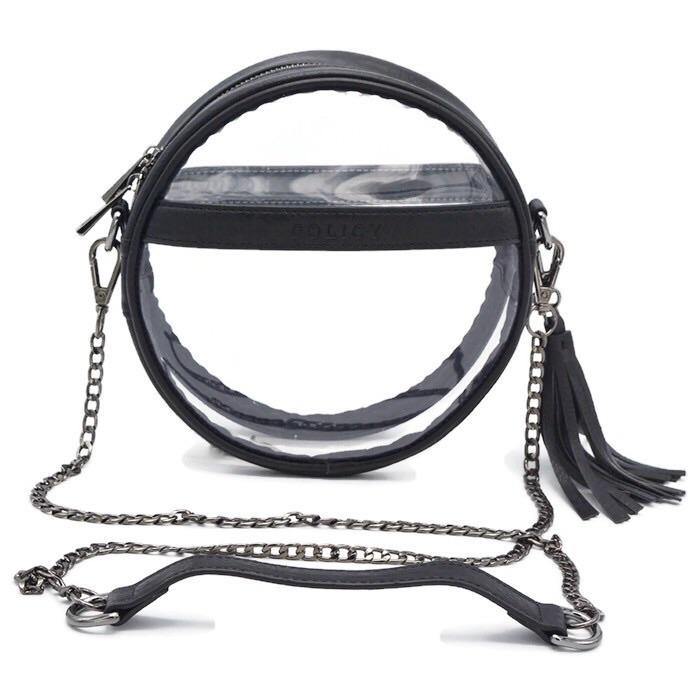 The Bare Roundie | Vintage Black - POLICY Handbags - policyhandbags.com