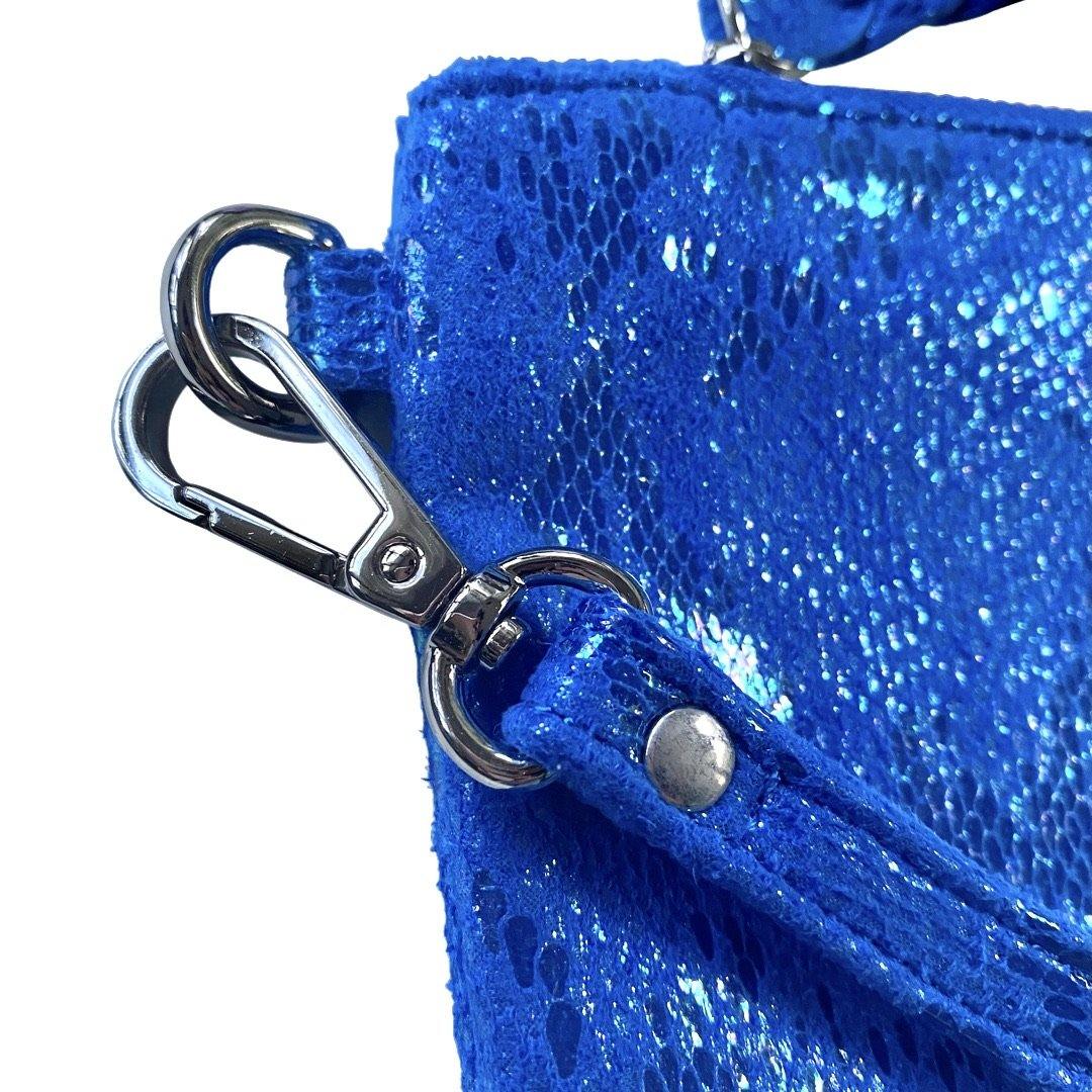 The Roo Pouch | Electric Blue - POLICY Handbags - policyhandbags.com
