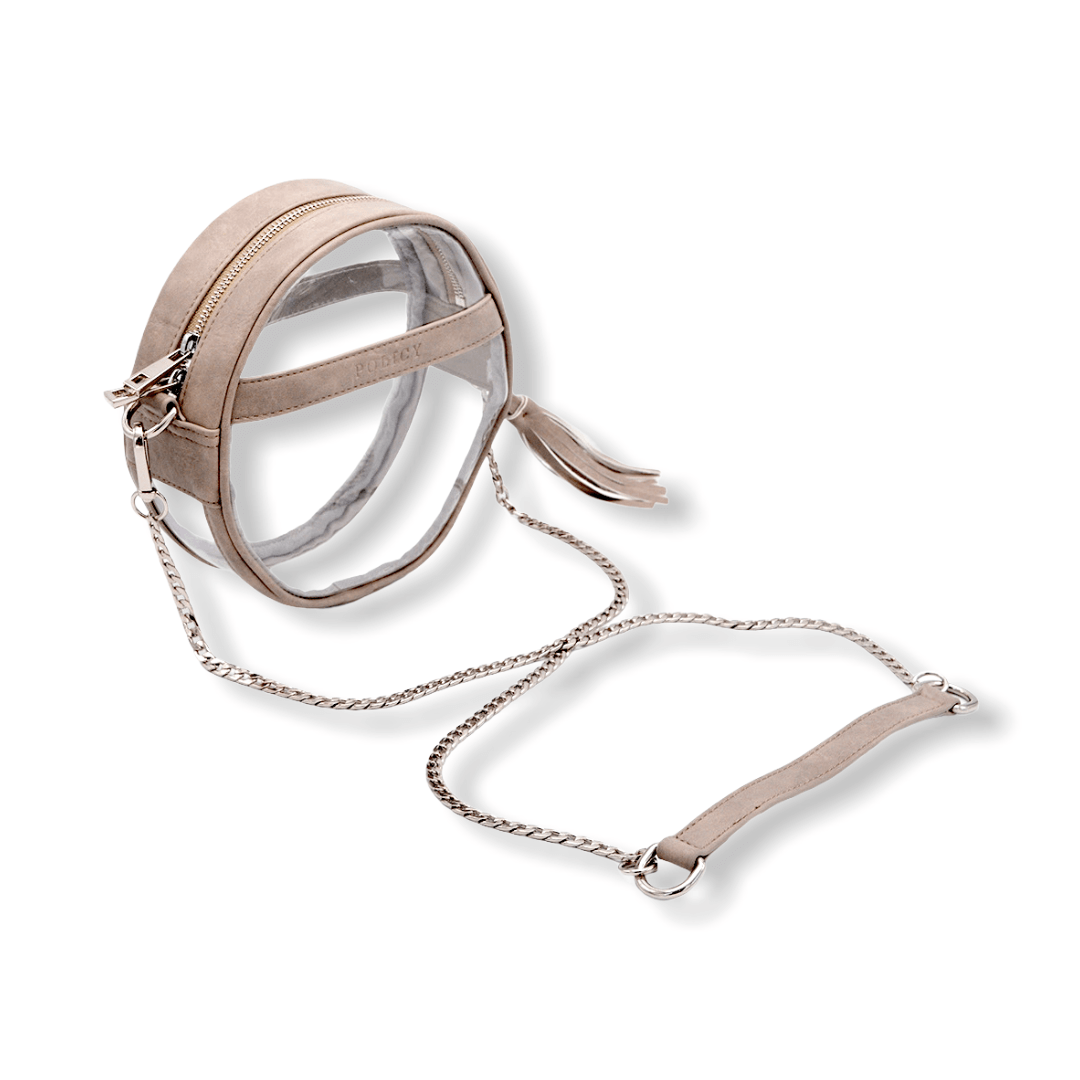 The Bare Roundie | River Rock - POLICY Handbags - policyhandbags.com