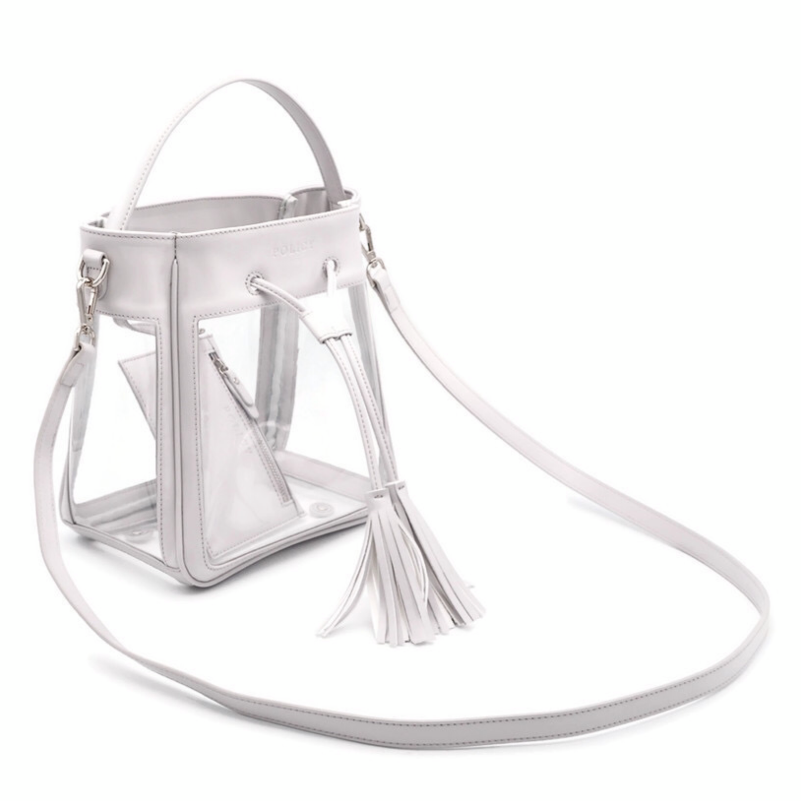 The Bare Bucket | Elephant Gray - POLICY Handbags - policyhandbags.com