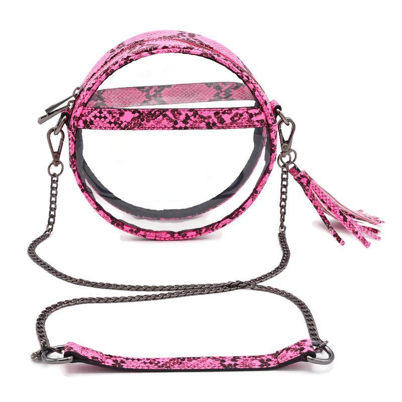 The Bare Roundie | Python Punch - POLICY Handbags - policyhandbags.com