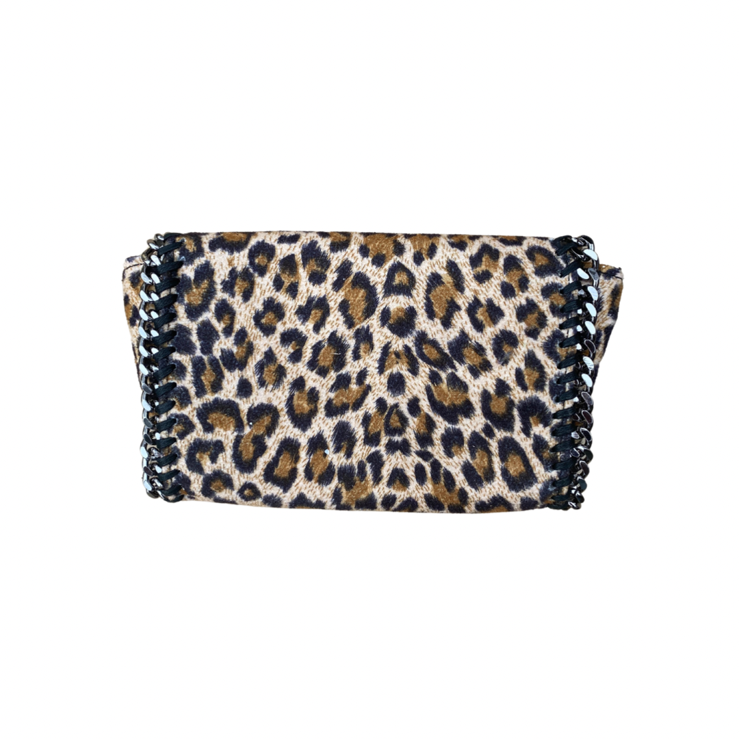 Mama Moto Clutch | Lucky Leopard - POLICY Handbags - policyhandbags.com