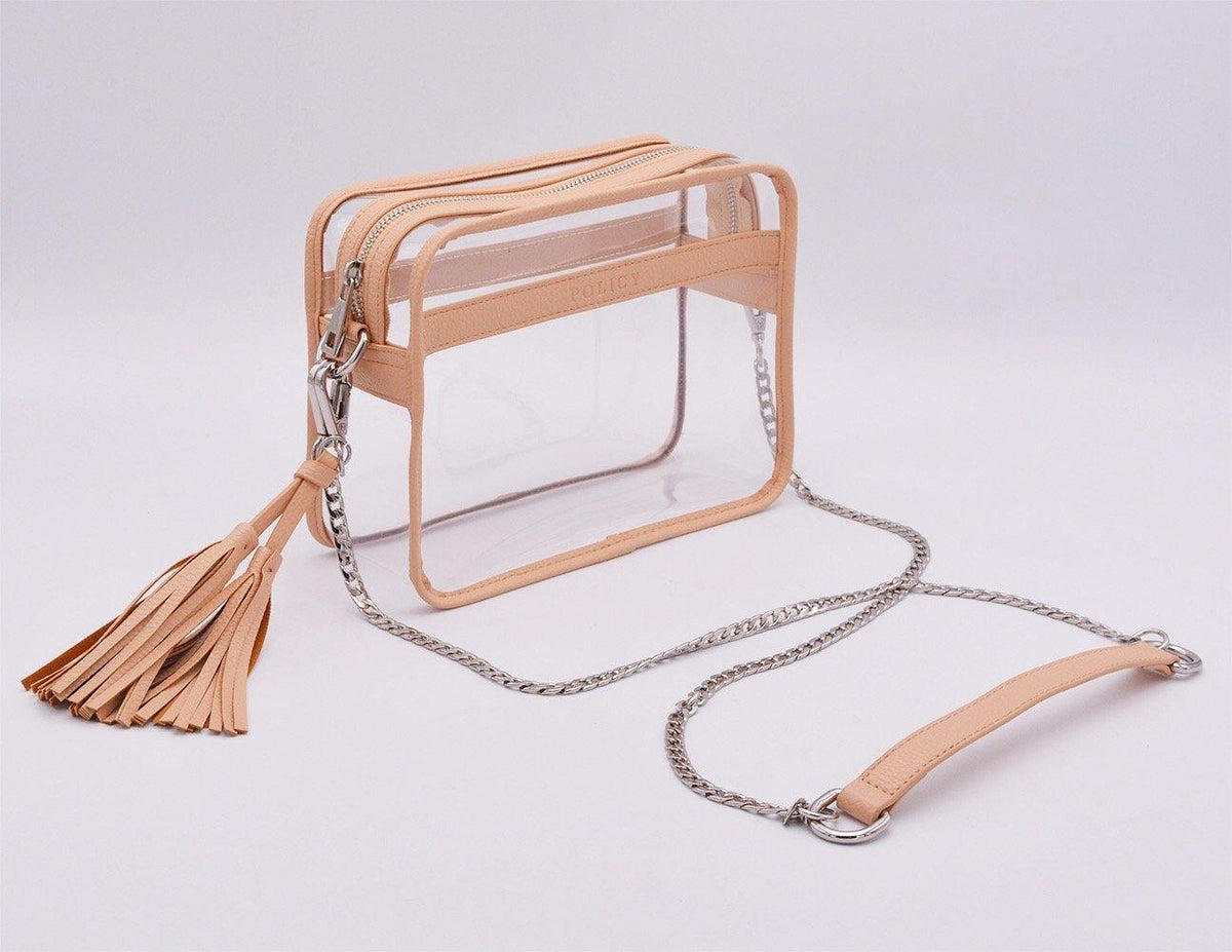 Essential Clear Gold Bag - All Handbags