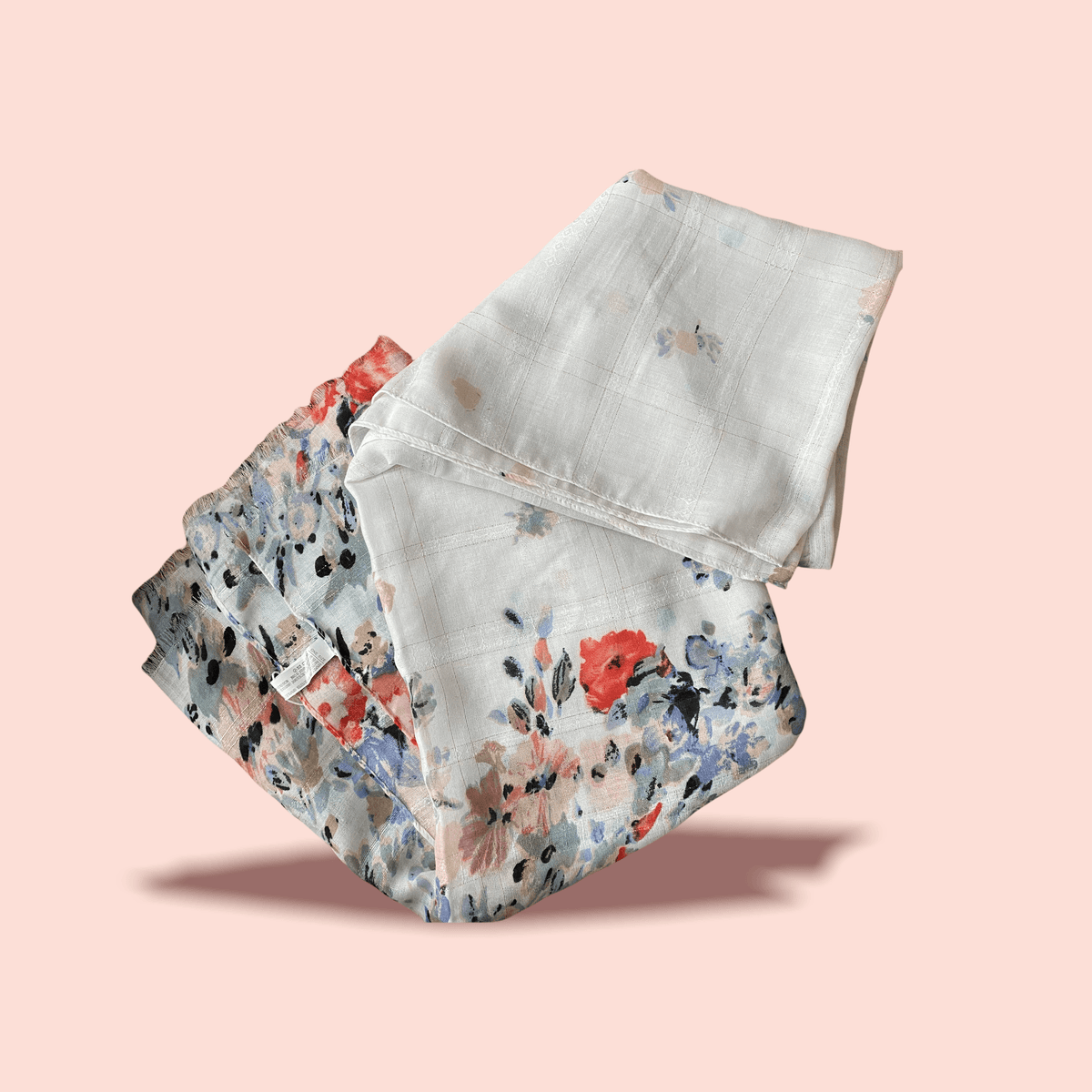 Floral Wrap Scarf - POLICY Handbags - policyhandbags.com