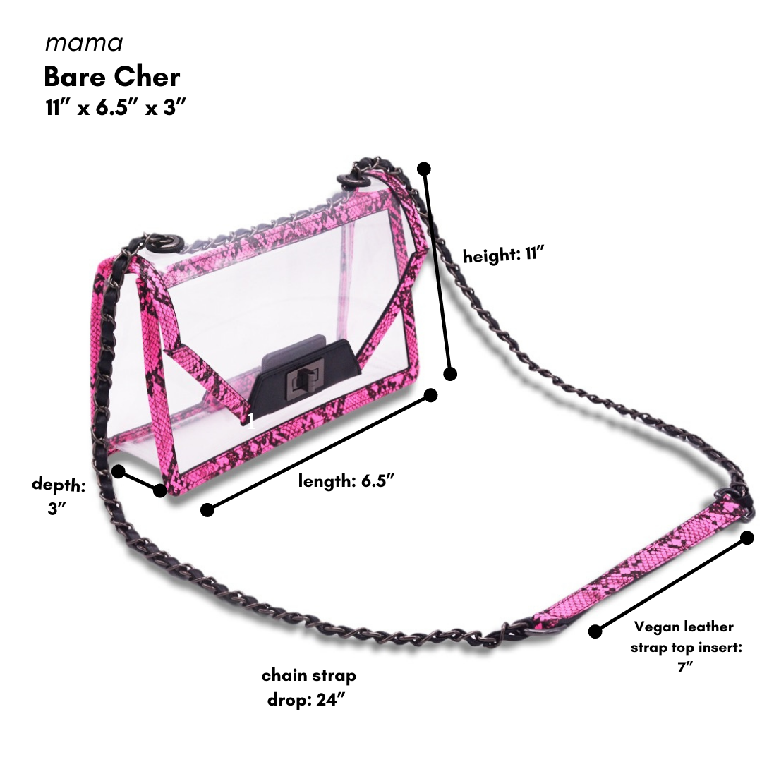 The Mama Cher | Pink Python