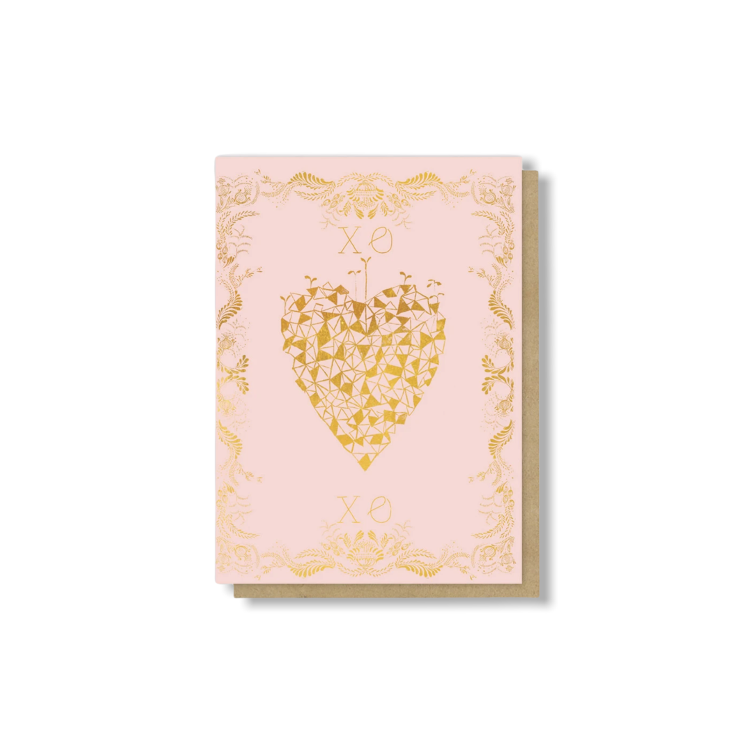 XO Blank Greeting Card