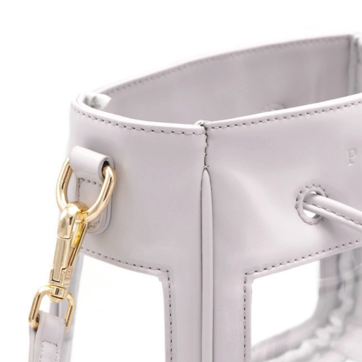 The Mini Bare Bucket | Elephant Gray - POLICY Handbags - policyhandbags.com