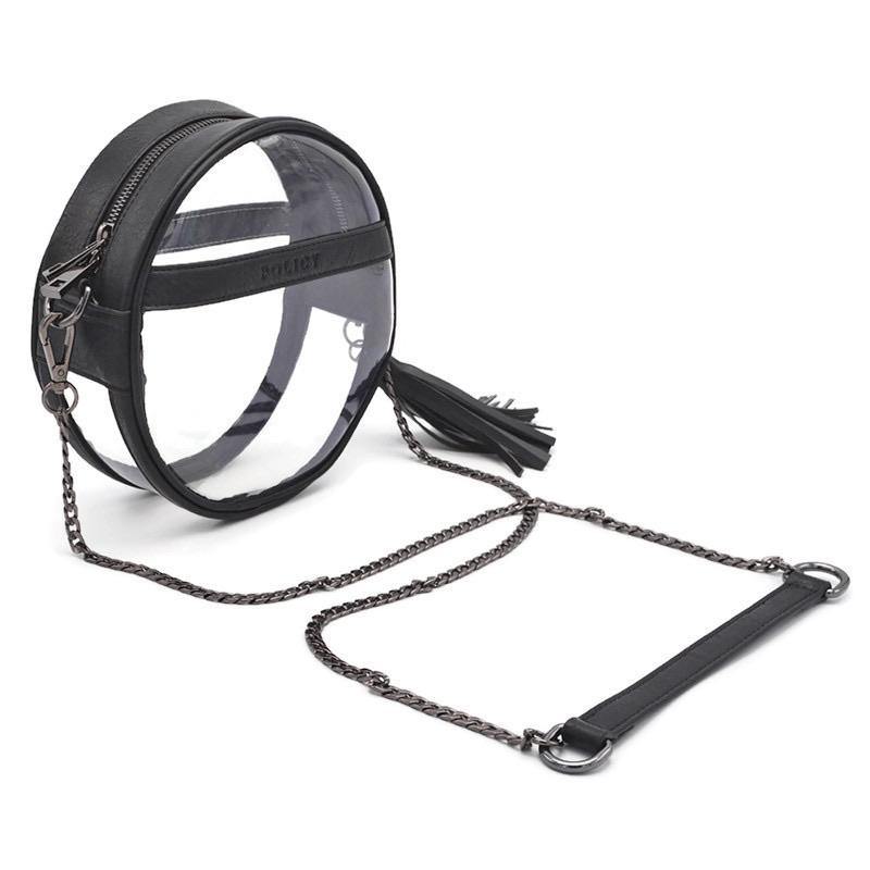 The Bare Roundie | Vintage Black - POLICY Handbags - policyhandbags.com