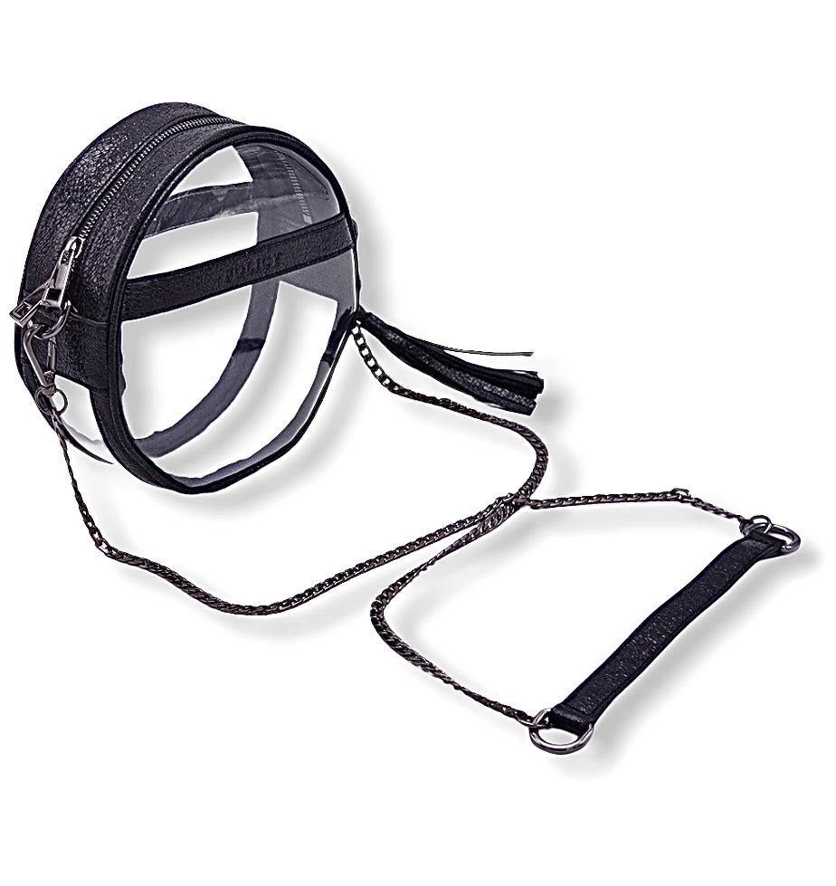 The Bare Roundie | Black Ice - POLICY Handbags - policyhandbags.com