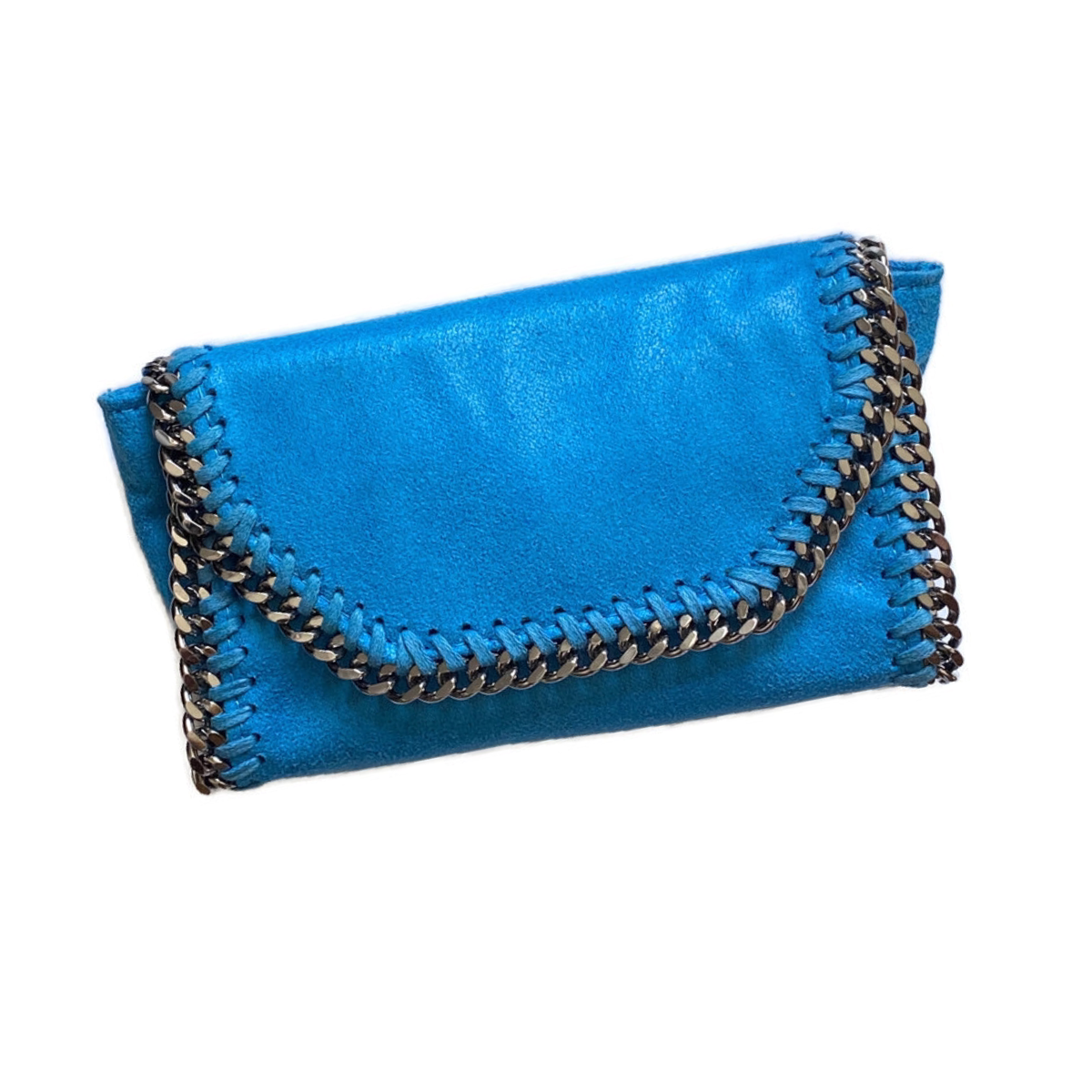 Mama Moto Clutch | Arctic Aqua - POLICY Handbags - policyhandbags.com - clear bag policy non-clear clutch size approved