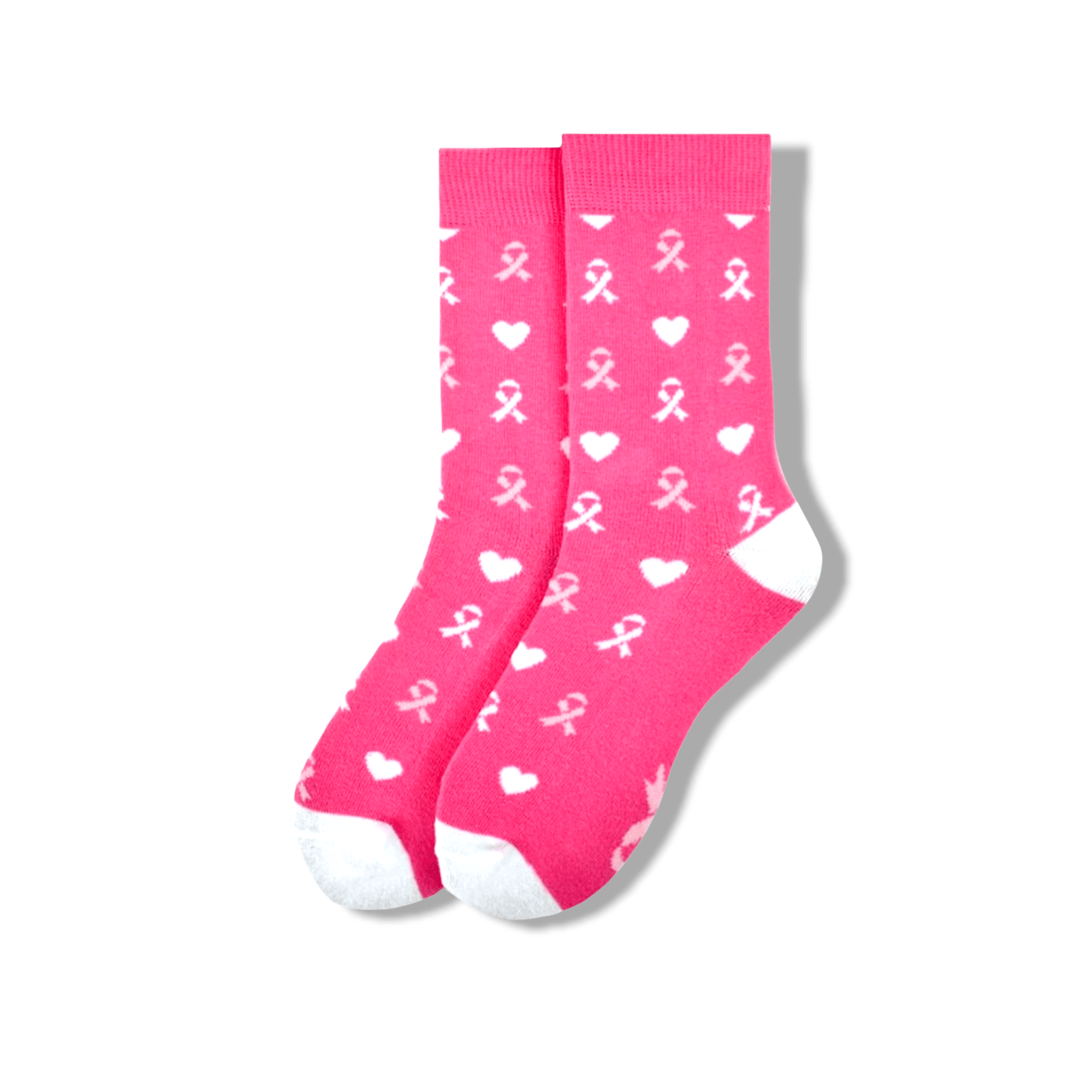 Breast Cancer Awareness Novelty Socks - POLICY Handbags - policyhandbags.com
