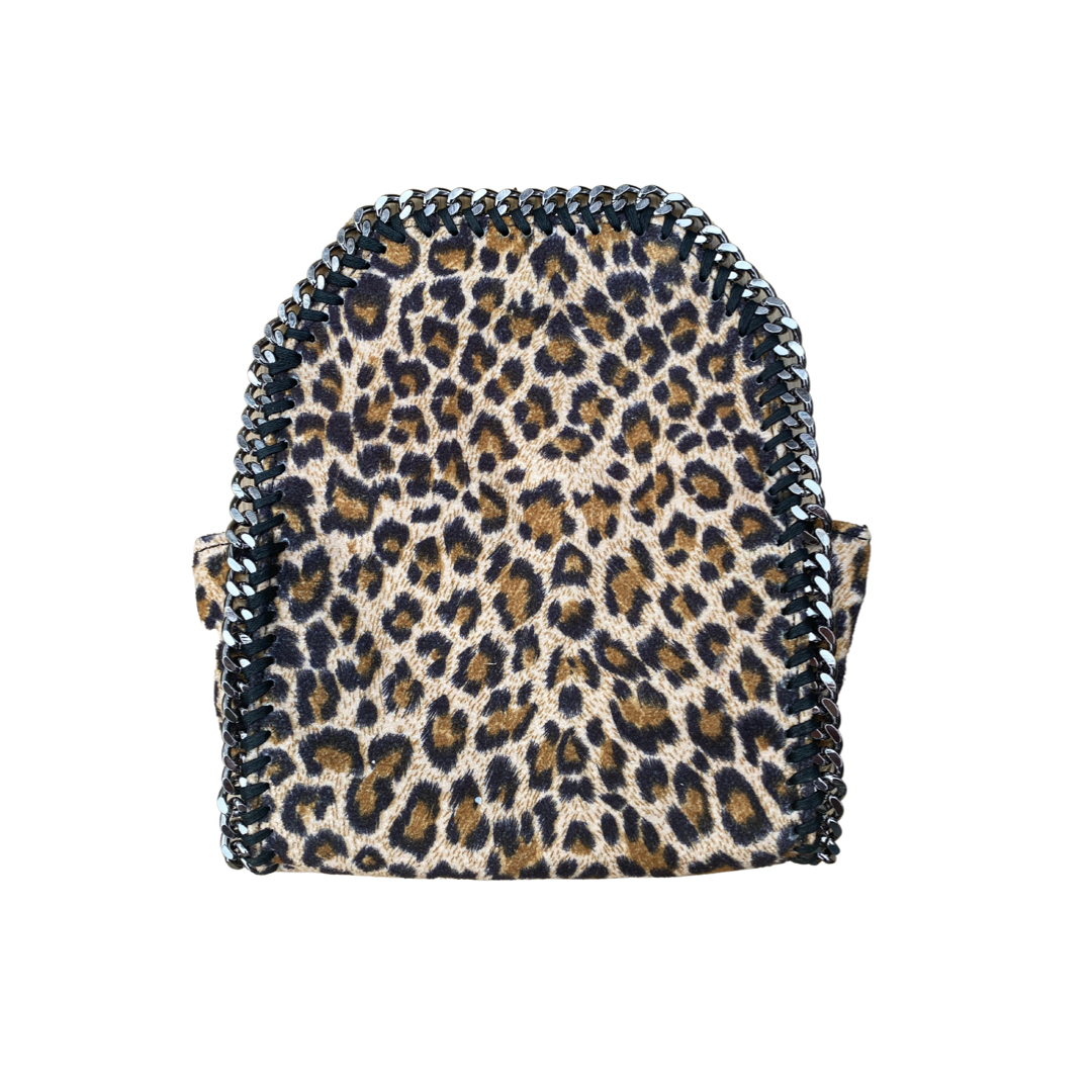 Mama Moto Clutch | Lucky Leopard - POLICY Handbags - policyhandbags.com
