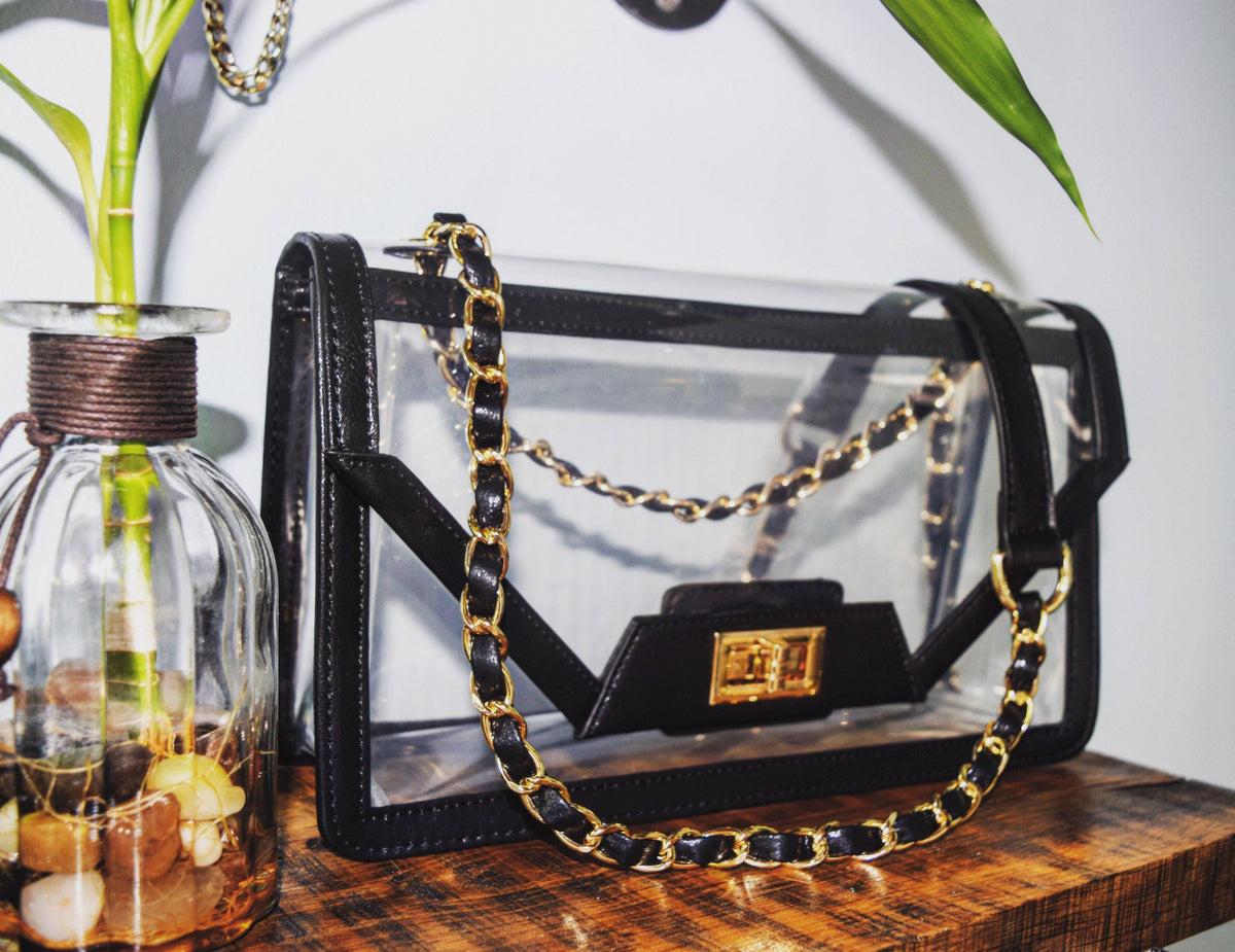 The Mama Cher | Onyx &amp; Gold - POLICY Handbags - policyhandbags.com