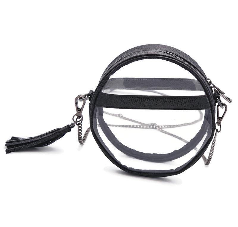 The Bare Roundie | Black Ice - POLICY Handbags - policyhandbags.com