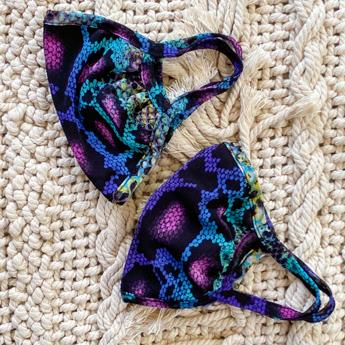 Eyelash Viper Mask - POLICY Handbags - policyhandbags.com