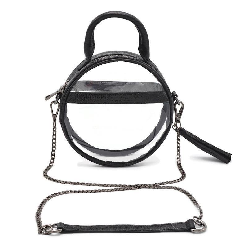 The Roundie Halo | Black Ice - POLICY Handbags - policyhandbags.com