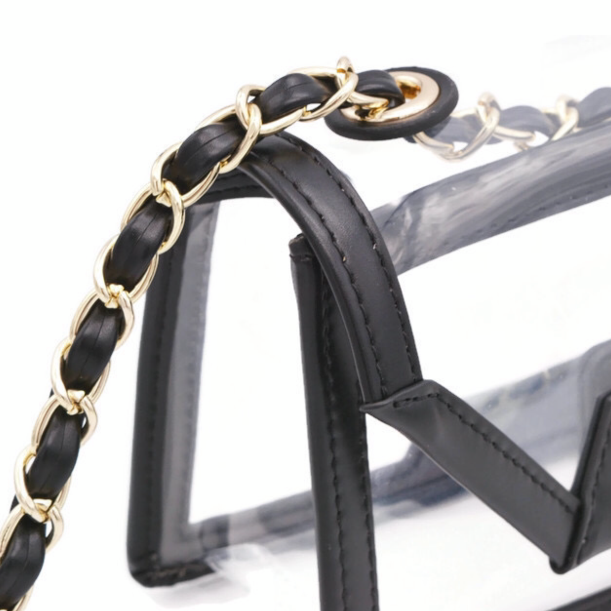 The Mini Cher | Onyx &amp; Gold - POLICY Handbags - policyhandbags.com